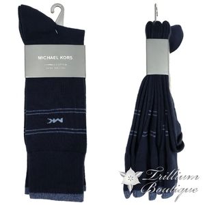 Michael Kors Combed Cotton Socks 3 Pairs OS